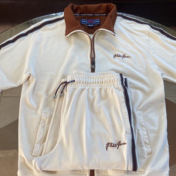 Y2K Phat Farm 2pc tracksuit